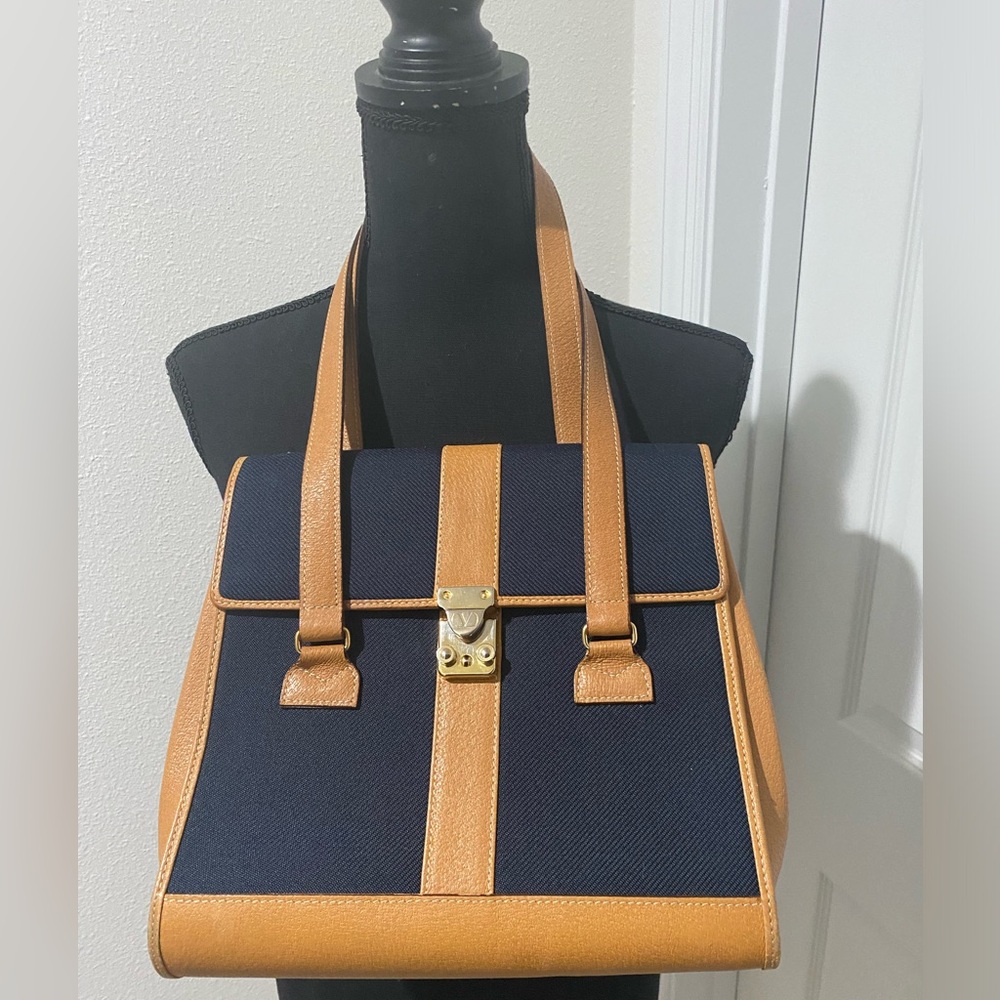 Vintage valentino Garavani bag Canvas and leather EUC
